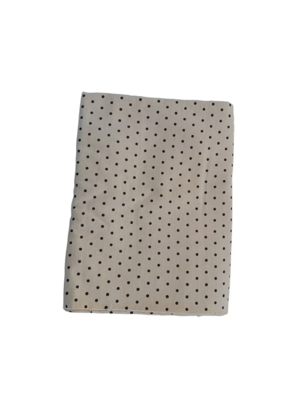 Sewing Fabric Polka Dot Cream Black Polka Dot for Pants Skirt Suit 2.5y x 28